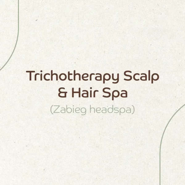 Trichotherapy Scalp & Hair Spa