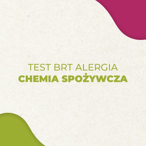 Test BRT alergia - chemia spożywcza