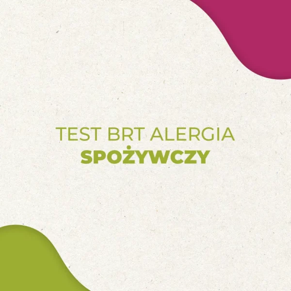 Test BRT alergia - spożywczy